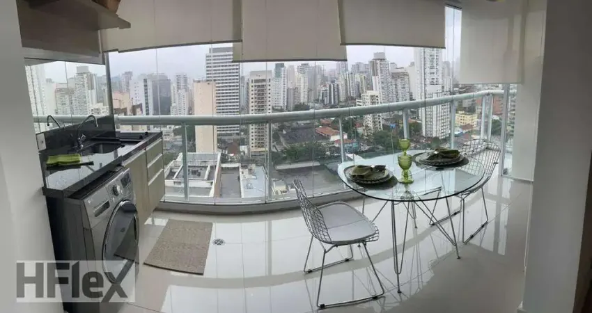 Apartamento com 1 dormitório para alugar, 45 m² por R$ 5.943,00/mês - Vila Olímpia - São Paulo/SP
