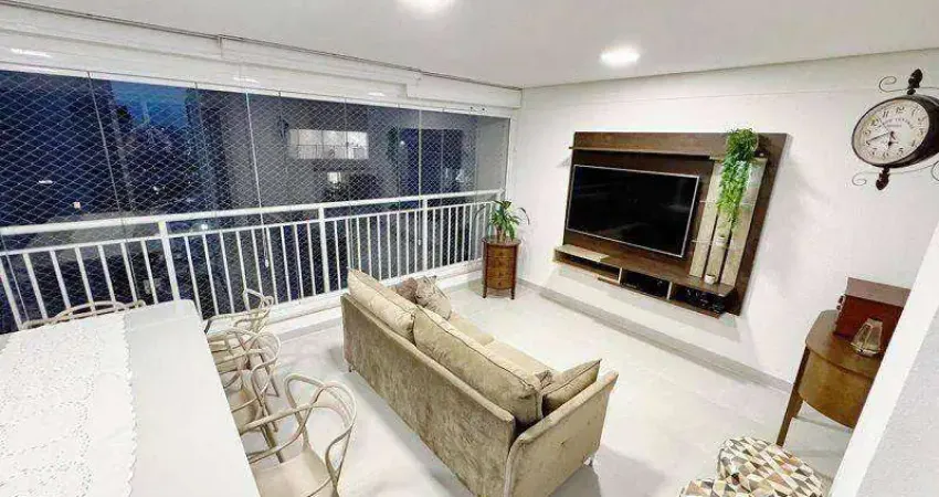 Apartamento 3 dormitórios , 2 suítesà venda, 136 m² por r$ 2.130.000 - vila anastácio - são paulo/sp