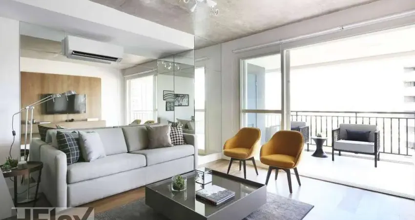 Apartamento com 1 dormitório à venda, 70 m² por r$ 1.250.000 - cidade monções - são paulo/sp