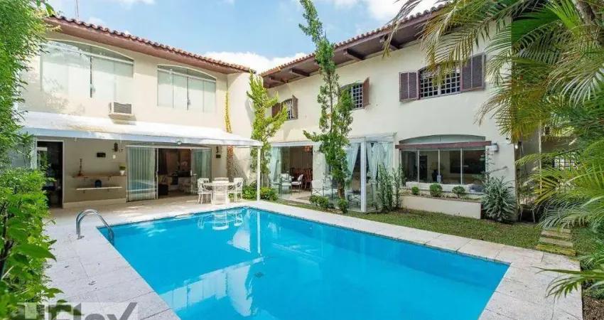 Sobrado com 4 dormitórios à venda, 480 m² por r$ 3.490.000,00 - alto de pinheiros - são paulo/sp