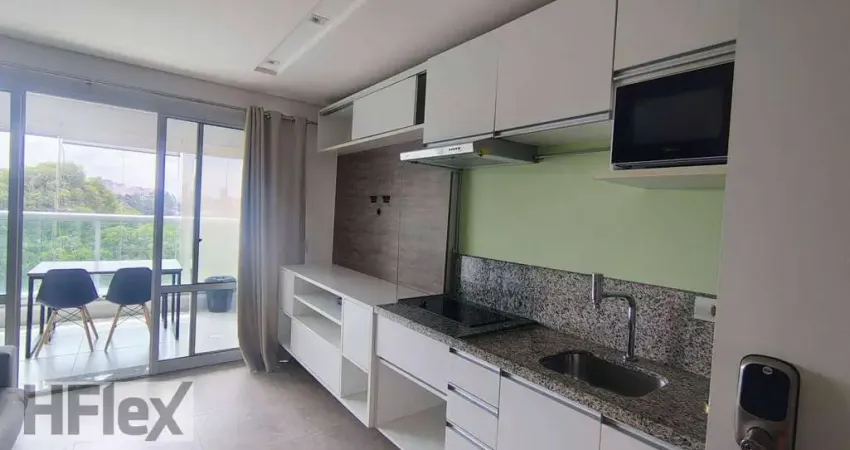 Apartamento com 1 dormitório para alugar, 34 m² por r$ 3.300,00/mês - jardim aeroporto - são paulo/sp
