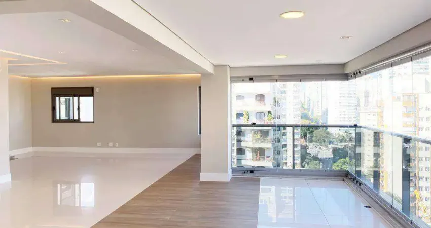 Apartamento com 3 dormitórios à venda, 192 m² por r$ 3.950.000,00 - campo belo - são paulo/sp