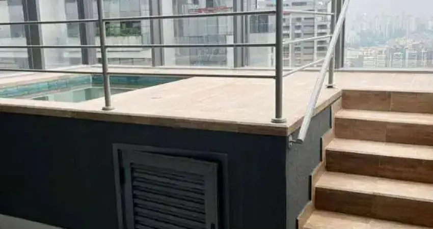 Cobertura com 3 dormitórios à venda, 263 m² por r$ 7.300.000,00 - chácara itaim - são paulo/sp