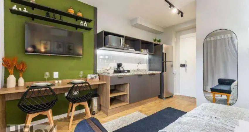 Apartamento com 1 dormitório à venda, 26 m² por r$ 520.000,00 - barra funda - são paulo/sp