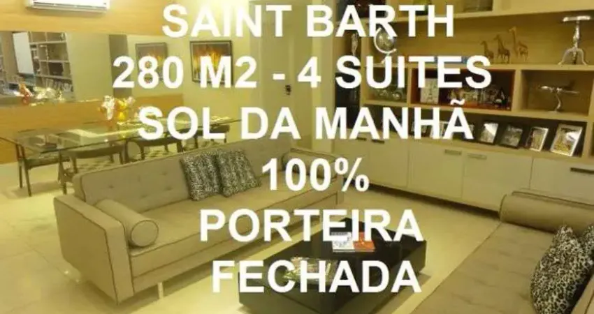 PENÍNSULA SAINT BARTH | Apartamento com 280 m² e 4 Suítes