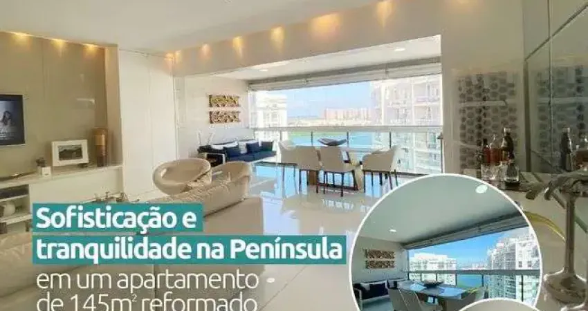 Península La Maison de Gauguin - Belíssimo apto finamente decorado - 3 suítes