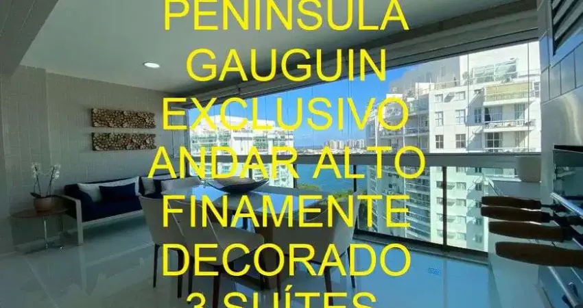 Península La Maison de Gauguin - Belíssimo apto finamente decorado - 3 suítes