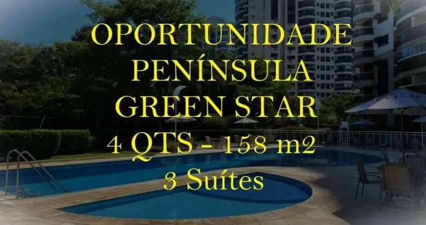 Apartamento para venda possui 158 metros quadrados com 4 quartos