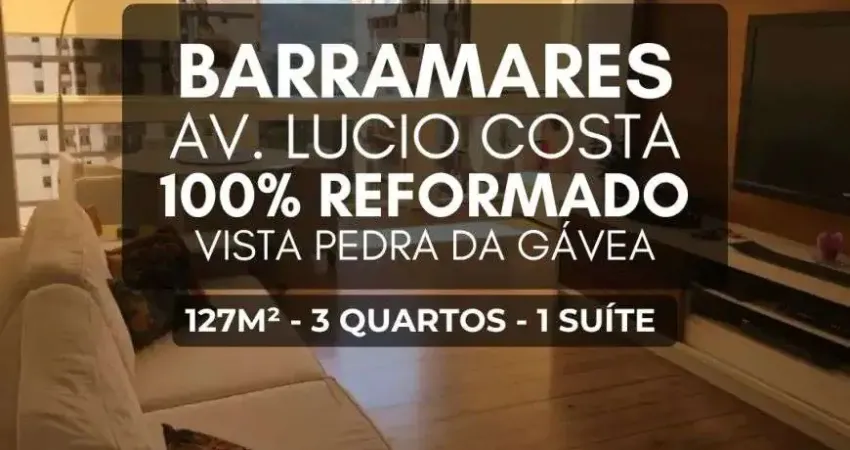 Imóvel para venda possui 127 metros quadrados com 3 quartos em Barra da Tijuca - Rio de Janeiro - RJ