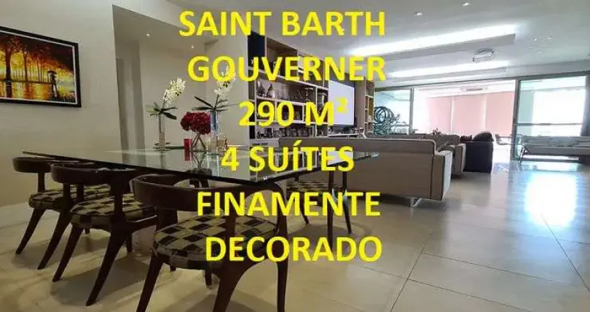 Apartamento para venda tem 290 metros quadrados com 4 quartos