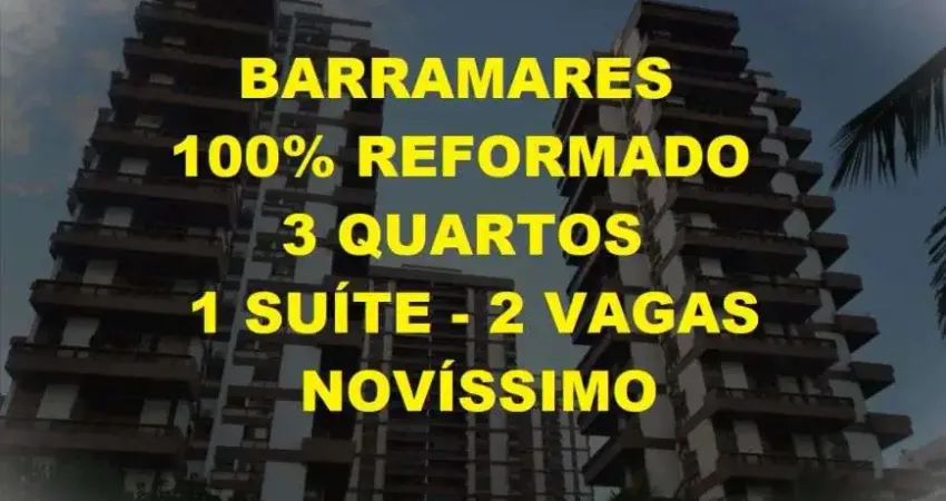 PRAIA DA BARRA BARRAMARES 3 QUARTOS NOVÍSSIMO E TODO REFORMADO