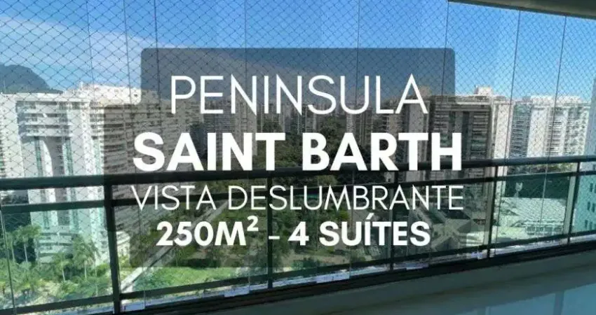 Imóvel para venda possui 250 metros quadrados com 4 quartos em Barra da Tijuca - Rio de Janeiro - RJ
