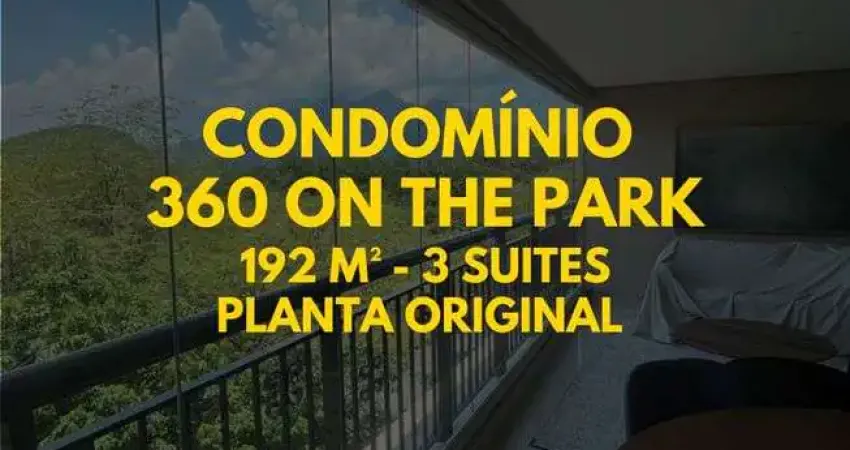 Apartamento para venda tem 192 metros quadrados com 3 quartos