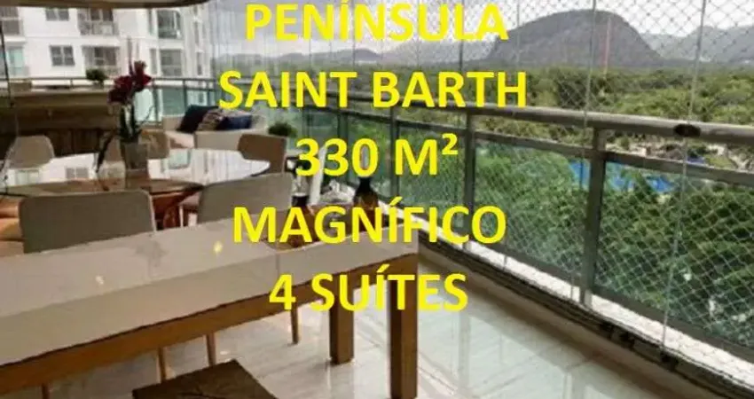 Apartamento para venda tem 330 metros quadrados com 4 quartos