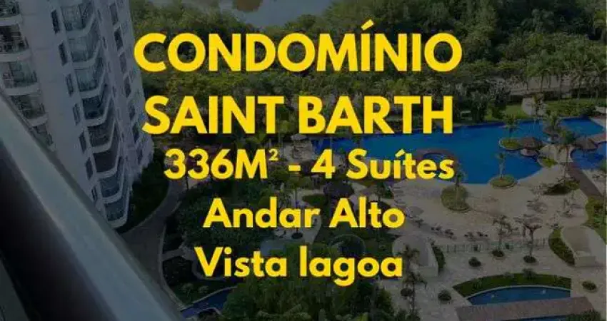 Apartamento para venda com 336 metros quadrados com 4 quartos