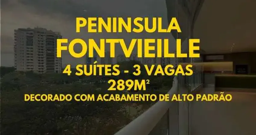 Apartamento para venda com 289 metros quadrados com 4 quartos