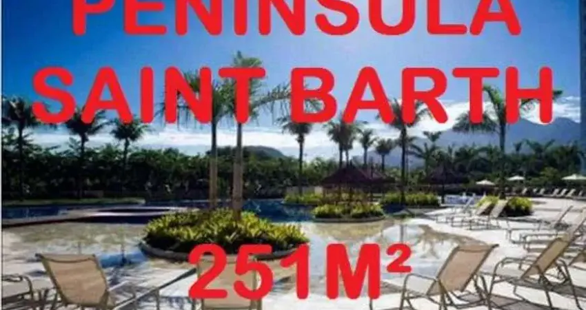 PENÍNSULA SAINT BARTH | Apartamento com 251 m² e 4 Suítes