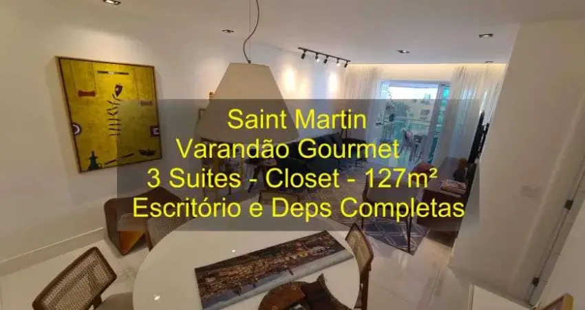 Imóvel para venda possui 127 metros quadrados com 3 quartos em Barra da Tijuca - Rio de Janeiro - RJ