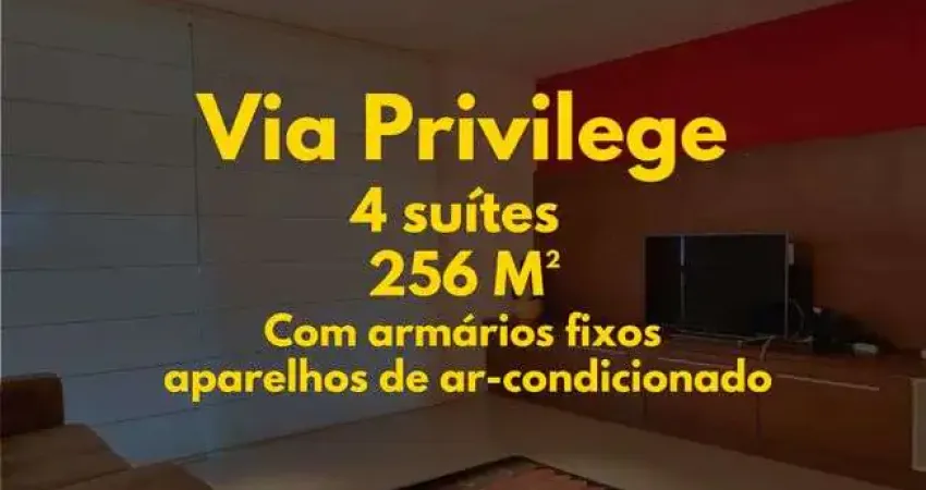 Apartamento para venda com 256 metros quadrados com 4 quartos