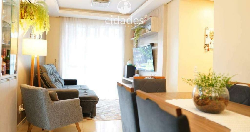 Apartamento para venda de 02 quartos (01 suíte) bem localizado no bairro Praia Comprida, São José