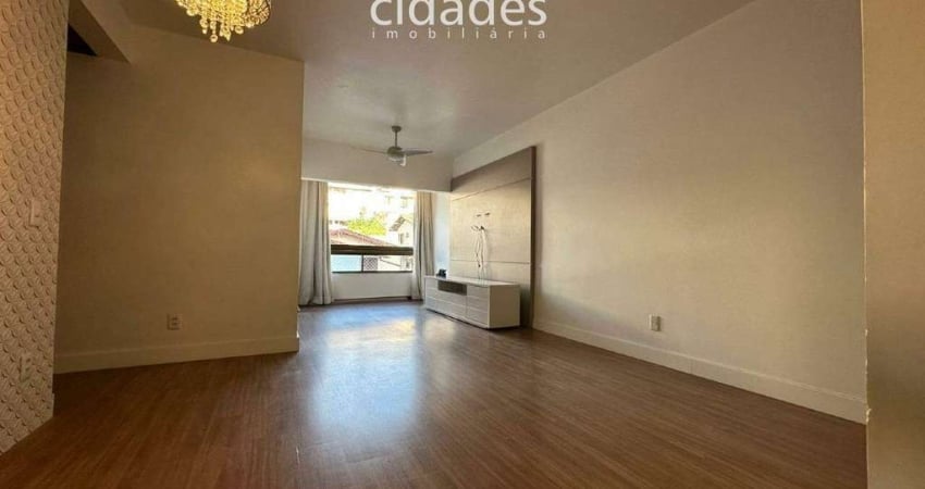 Apartamento para aluguel no Abraão de 3 quartos (suíte) com garagem