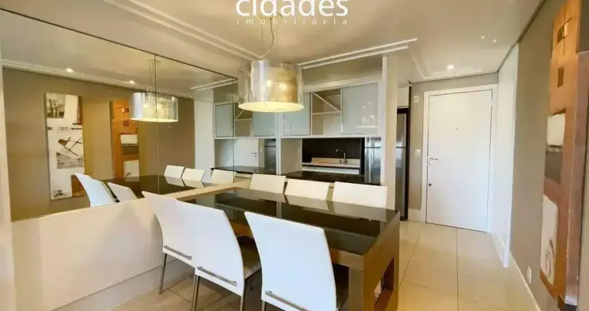 Locação de apartamento mobiliado no Agronômica, Florianópolis, 2 quartos (suíte) com 2 vagas de garagem