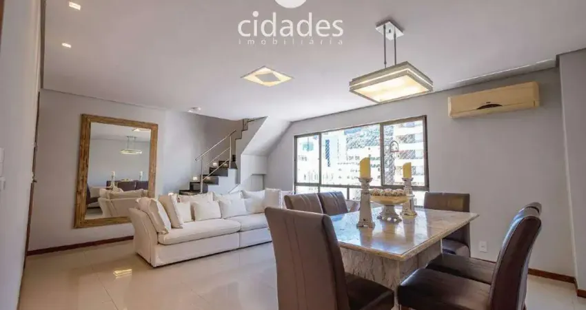 Cobertura duplex sofisticada e exclusiva, à venda, 221 m², no centro de florianópolis