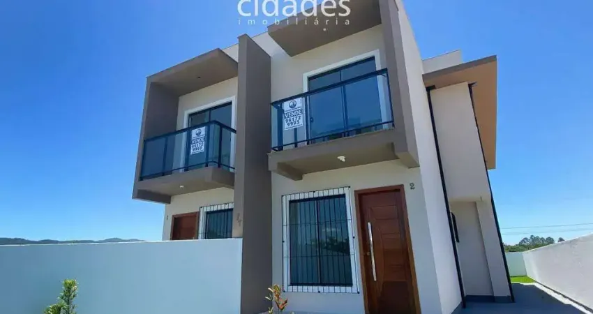 Casa 1- 3 dorm. sobrado residencial com 3 quartos + suíte em frente | forquilhas, são josé/sc