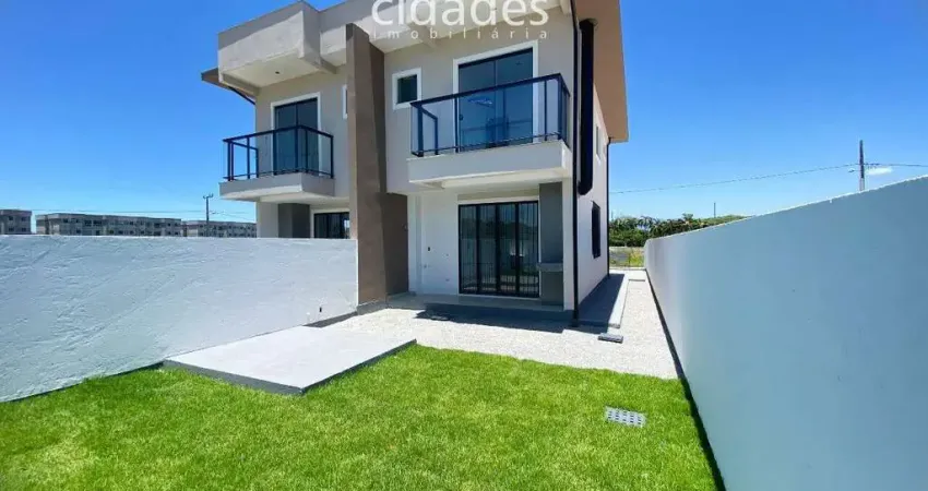 Casa 1- 3 dorm. sobrado residencial com 3 quartos + suíte em frente | forquilhas, são josé/sc