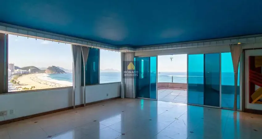 Cobertura com 4 quartos, copacabana, rio de janeiro, cod: 1864