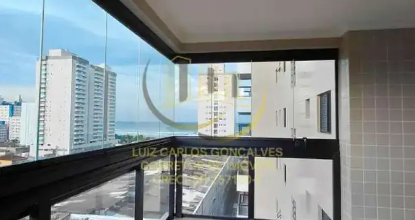 Apartamento / novo para venda em praia grande, vila mirim, 2 dormitórios, 1 suíte, 2 banheiros, 1 vaga