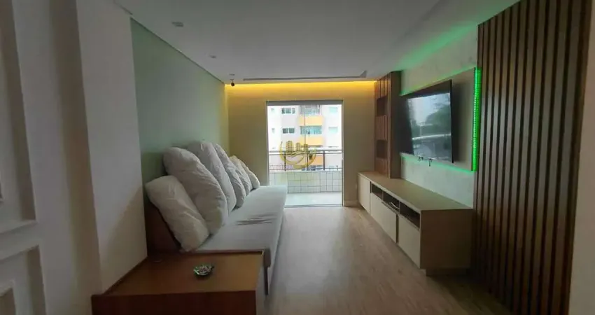 Apartamento para Venda em Praia Grande, Vila Tupi, 3 dormitórios, 1 suíte, 1 banheiro, 1 vaga