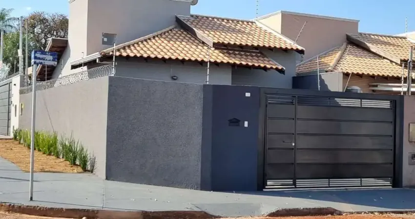 Casa para venda em campo grande, parque residencial rita vieira, 2 dormitórios, 1 suíte, 2 banheiros, 1 vaga