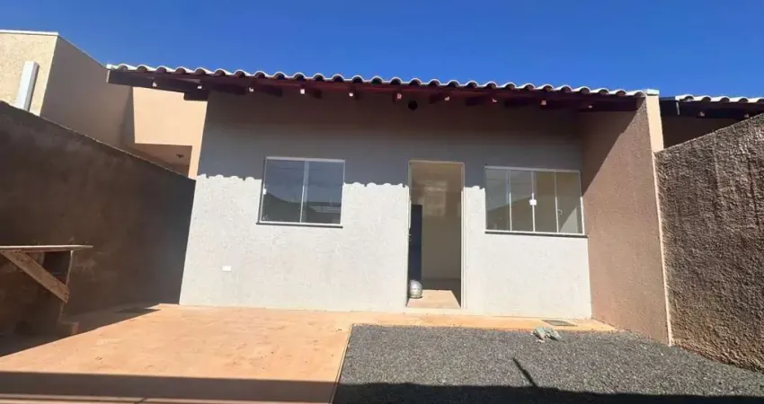 Casa para Venda em Campo Grande, Residencial Figueiras do Parque, 2 dormitórios, 1 banheiro, 1 vaga