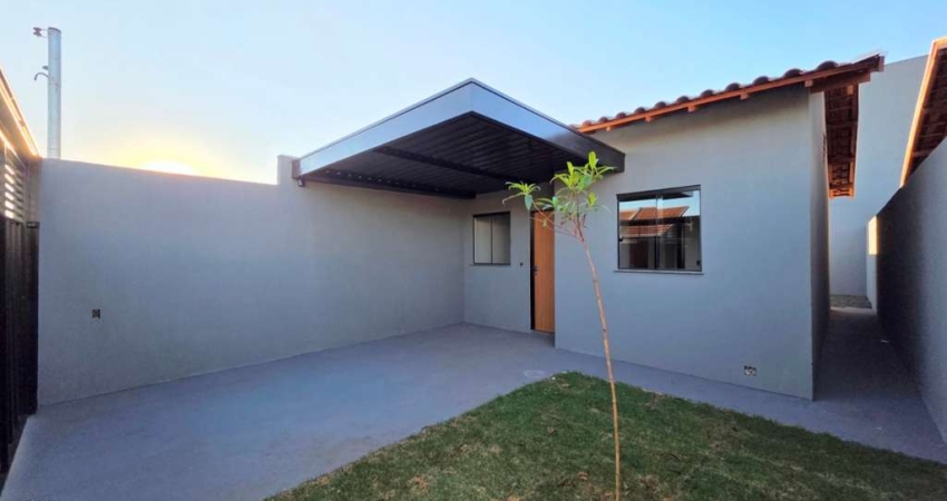 Casa para Venda em Campo Grande, Residencial Figueiras do Parque, 2 dormitórios, 1 banheiro, 1 vaga