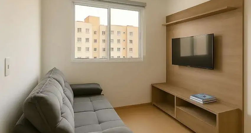 Apartamento para Locação em Campo Grande, Residencial Novo Seminário, 2 dormitórios, 1 banheiro, 1 vaga
