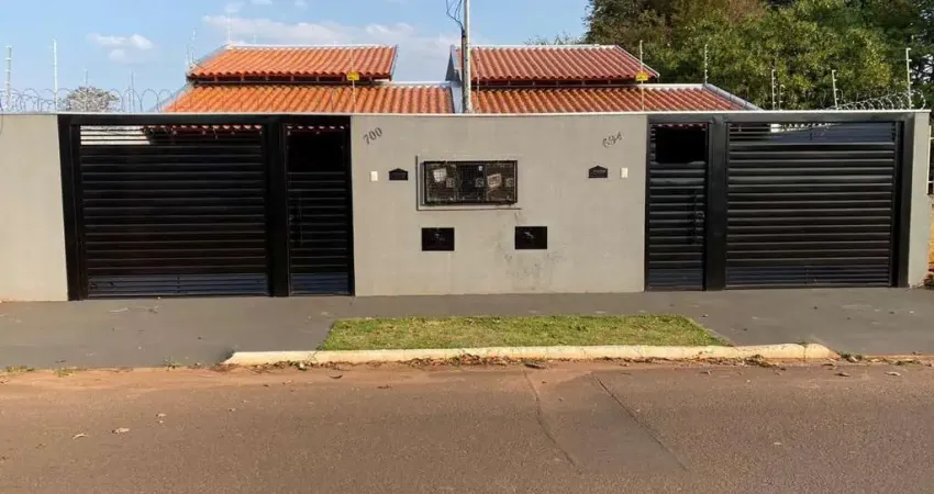 Casa para locação em campo grande, centenário, 2 dormitórios, 1 suíte, 2 banheiros, 2 vagas