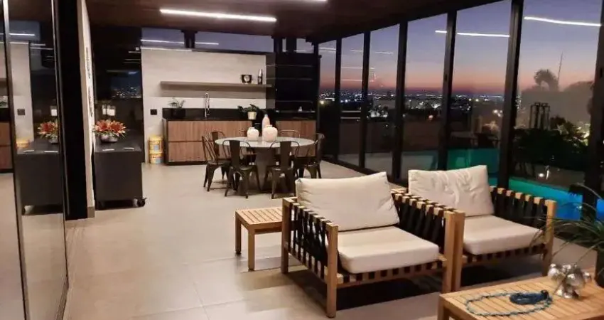 CASA DE CONDOMÍNIO EM JUNDIAÍ - BOSQUE DO HORTO - MODERNA e SOFISTICADA - 4 suítes -