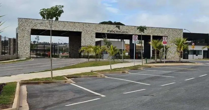 VENDA DE TERRENO EM CONDOMÍNIO EM JUNDIAÍ - CONDOMÍNIO PORTAL DOS LAGOS - BAIRRO CORRUPIRA - PLANO