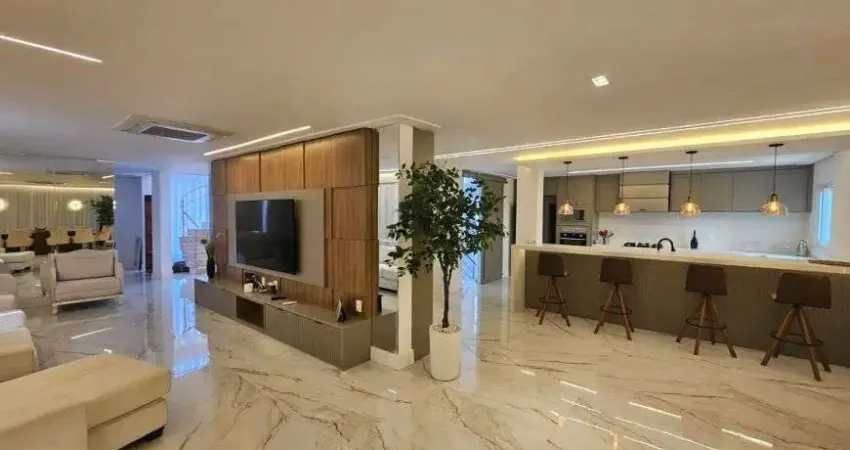 CASA EM CONDOMÍNIO A VENDA NO PORTAL DO PARAÍSO II - 4 SUÍTES - MOBILIADA