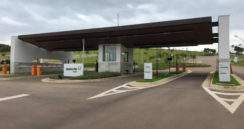 TERRENO A VENDA EM CONDOMÍNIO EM JUNDIAÍ - ALPHAVILLE JUNDIAÍ 1 - ACLIVE LEVE