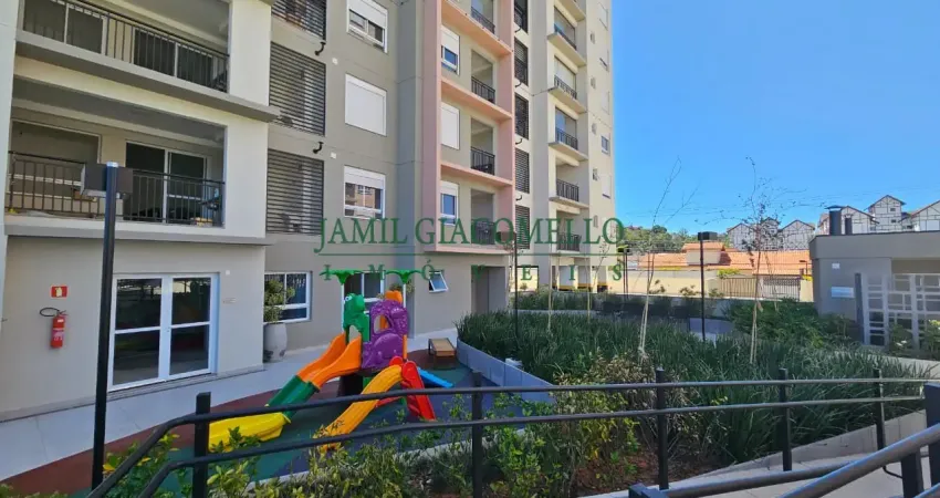 Apartamento a venda em jundiaí - residencial vallis - pq da represa - au: 59,00 m² - 1 vaga coberta - novo - contra-piso