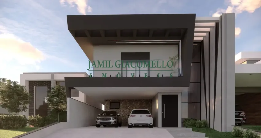 Casa de condomínio à venda em jundiaí - brisas da mata - at: 300,00 m² e ac: 384,00 m² - casa nova - excelente acabamento