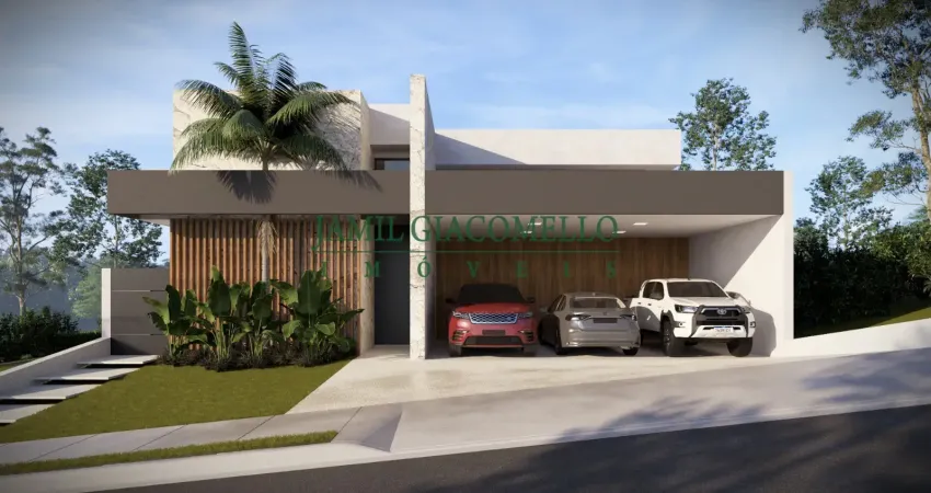 Casa de condomínio em jundiaí - reserva marajoara - at: 630,00 m² e ac: 330,00 m² - casa nova e térrea - previsão de entrega em outubro/2026