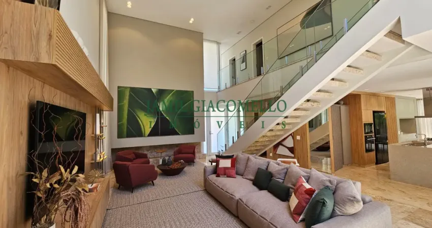 Casa em condomínio a venda em jundiaí sp - condomínio veduta blu - mobiliada e decorada