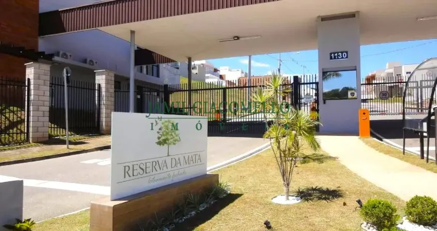 Terreno à venda em condomínio em jundiaí - reserva da mata - bairro do corrupira