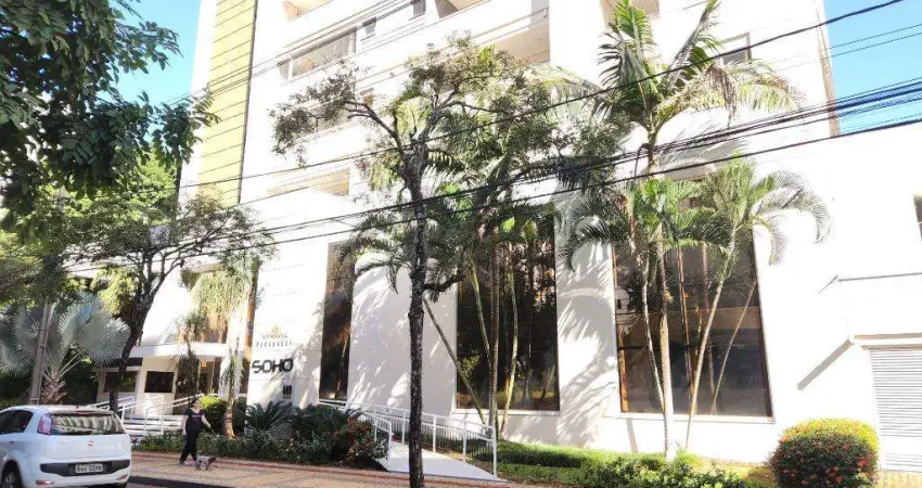 Apartamento à venda e para alugar em londrina, centro, com 1 suíte, com 54.45 m²