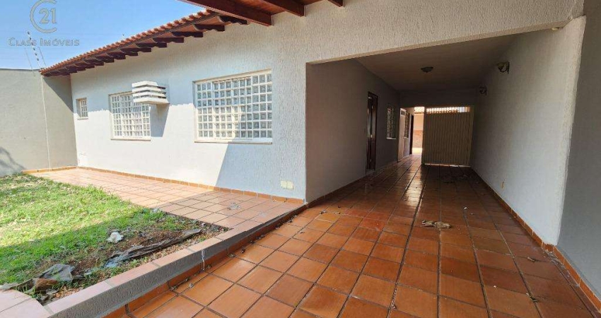 Casa para alugar em Londrina, Sabará I, com 3 quartos, com 140 m²