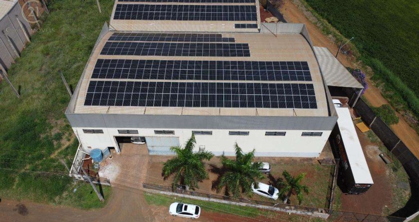 Barracão para alugar em Londrina, Industrial, com 896 m²