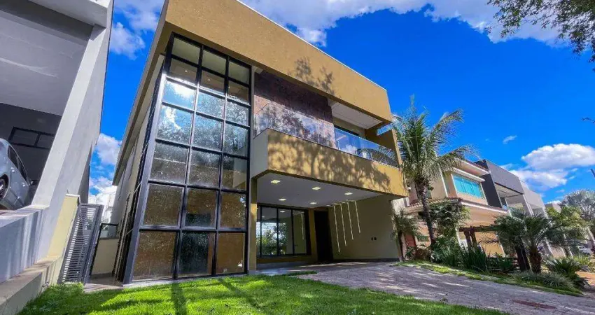 Casa à venda em londrina, esperança, com 4 suítes, com 317 m², royal forest - fase i